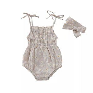 Emma Daisy Romper - Boutique